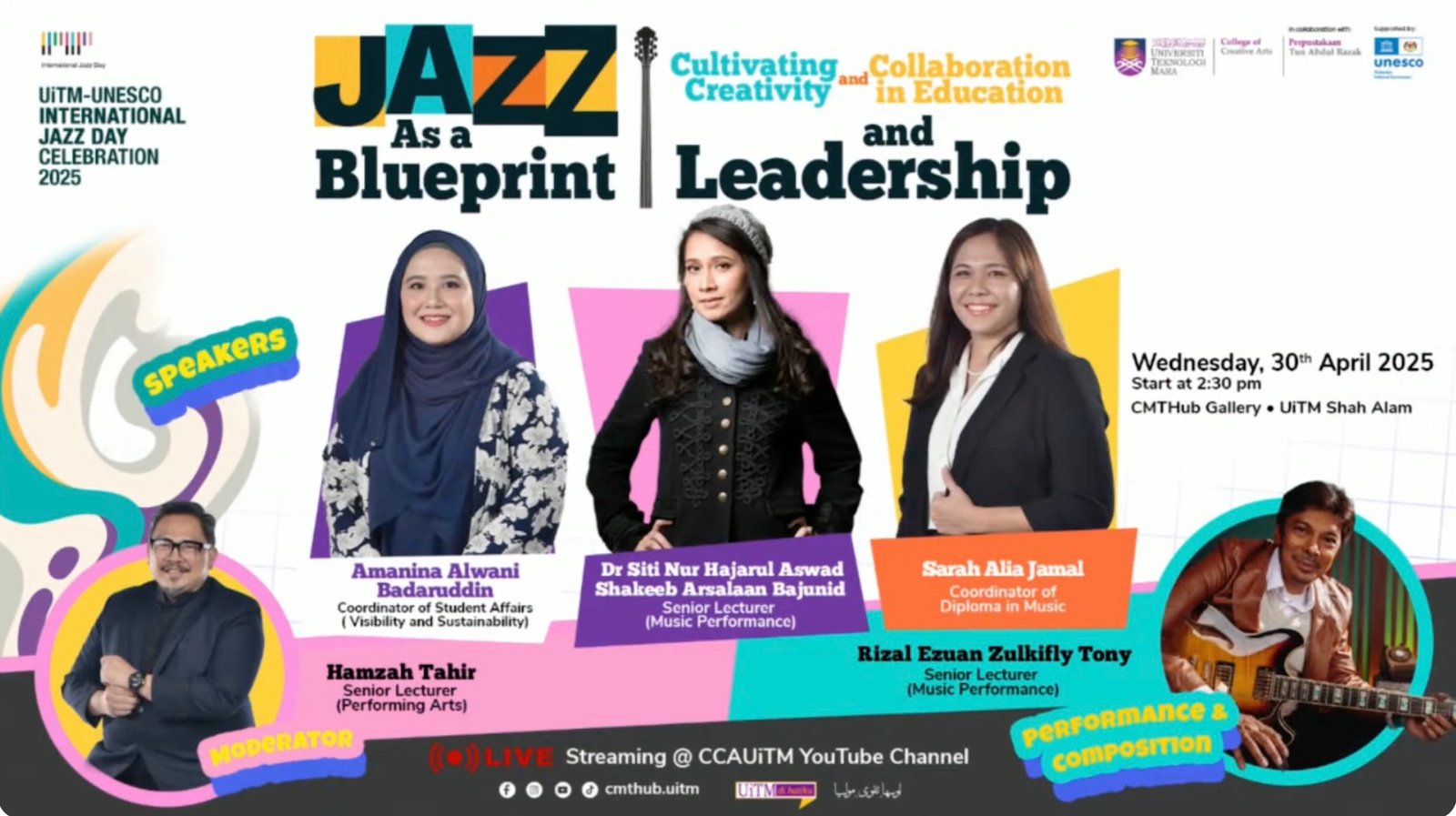 UiTM-UNESCO International Jazz Day Celebration 2025
